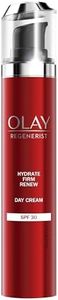 Olay Regenerist Crema Facial De Día Con SPF 30, Fórmula Con Vitamina B3 Y Niacinamida, 24 H De Hidratación, 50 ml