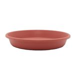 Akro-Mils SLI06000E35 Classic Saucer for 6-Inch Classic Pot, Clay Color, 6.88-Inch