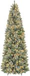 Hykolity 6 ft Prelit Pencil Slim Ch