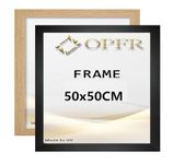 BLACK OAK SQUARE POSTER PHOTO PICTURE FRAMES (Oak, 16X16 INCH)