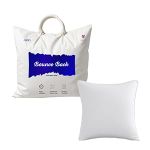 Set of 1-45cm x 45cm Luxury Hollowfibre New White Hollowfiber Cushion Pad Inner Stuffer Pillow Polyester Insert Square Hypoallergenic (Pack of 1 | 18" x 18")