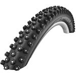 Schwalbe Ice Spiker Pro HS 379 Studded LiteSkin Folding Mountain Bicycle Tire (Black - 27.5 x 2.25)