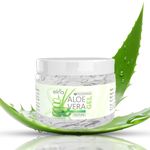 Elina white pure aloevera gel for multipurpose use ideal for skin, hair, body, face, moisturizer skin natural alovera gel (1000 Gram)