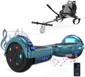 VOUUK 6.5 Inch Hoverboard, with go-