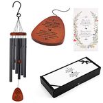 ABEICO Memorial Wind Chimes, Sympathy Wind Chimes for Loss of Loved One, Gifts for Who Loss of Dad Mom Baby Brother Friends, Best Sympathy Gift Wind Chimes for Outside, Send Love and Strength