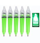 Deep Drop LED Fishing Light Waterproof Underwater Fishing Light Flashing Night Attractive Bait Lure Lamp Tools 5 Colors 4.7inch 6.7inch