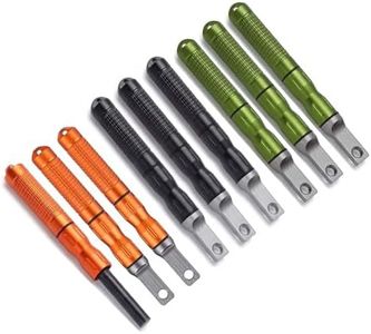 hiSpkNix 3PCS Ferro Rods - Fire Starter Sticks, Flint and Steel Survival Kit Compatible with EDC, Camping, Hiking, Bush-Craft, Emergency Kits