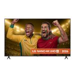 LG NANO 4K UHD AI NU80 75-inch 4K Smart TV - 75NU800B6LA (α7 AI Processor 4K Gen9, 60Hz, HDR10, FILMMAKER MODE™, Google Cast, Apple AirPlay 2) [Model year 2026]
