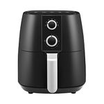 CLIPOP Air Fryer Home Use Energy Saving Airfryer with Rapid Air Circulation, inc Air Fry, Bake and Roast, Air Fryers Oven, Oil Free Hot Cooker, Nonstick Basket, 3.8L, Black 1450W