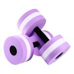 BESPORTBLE Water Dumbbell:Water Dumbbells - Water Weights For Water Aerobics - 2 Pcs Comfortable Portable Lightweight Pool Dumbbells Water Dumbbells EVA Barbells for Kids Toddlers Teens Adults