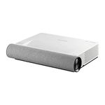 ViewSonic X2000L-4K Ultra Short Throw Projector, 4K UHD Projector for Home & Family Entertainment, 2000 ANSI Lumens, WiFi,Bluetooth,Harman Kardon Audio with Dolby/DTS support - White