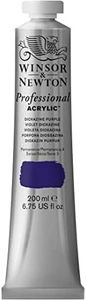Winsor & Newton Professional Acrylic Colour 200 ml Tube, Dioxazine Purple (229) (Series 3)