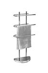 Premier Housewares Towel Rails Towel Holder Free Standing Towel Stand Towel Drying Rack Towel Rack Towel Holder Stands 94 x 41 x 18 cm