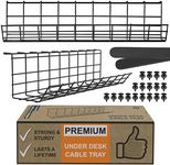 Under Desk Cable Management Tray, C