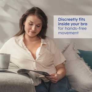 MAM Move Double Wearable Breast Pump – Hands-Free, Portable