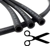 MAIL MORE Fuel Pipe 10mm 8mm 6mm 5mm ID 1m 2m 3m 4m 5m, Braided Fuel Hose 8mm, 8mm Fuel Hose, 5mm Fuel Pipe, Petrol Pipe Fuel Hose 8mm 10m, Reinforced Rubber Petrol/Diesel/Water Fuel Pipe (10mm, 1M)