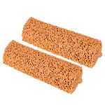 Yocada Sponge Mop Replacement Refill Head Home Commercial Use Tile Floor Bathroom Garage Cleaning Easily Dry Wringing 2 PCS