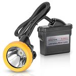 Hunting Friends Safety 1+2 LED Mining Light,Waterproof Head Torch 18650 Battery Mining Lamp Headlight Explosion Proof Cap KL6M(H) Hunting Camping Mining Headlamp