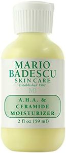 Mario Badescu A.H.A. & Ceramide Face Moisturizer for Women and Men, Ideal Facial Moisturizer for Combination or Oily Skin, Lightweight and Non-greasy Nighttime Moisturizer Face Cream, 2 Fl Oz
