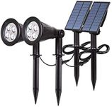 T-Sun Outdoor 4 LED Solar Lights, W