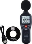 Professional Sound Level Meter with Backlight Display High Accuracy Measuring 30dB-130dB (with Data Record Function)