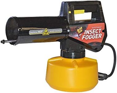 Black Flag 190107 Electric Insect Fogger for Killing and Repelling Mosquitoes, Flies, and Flying Insects Outdoors, Yellow & Black