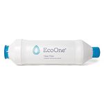 EcoOne | Outdoor & Indoor Water Hose Filter | Home & Garden Water Purifier | Pool & Spa Pre-Filter | Dissolves Heavy Metals, Lime, Scale | Under Sink Water Filter | Travel Water Filter | Single Filter