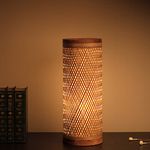 kraftinn Bamboo LED Table Lamp, Brown, Pack Of 1(Wood)