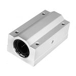 Mssoomm 1PCS SCS25LUU Aluminum Linear Motion Ball Bearing Extended Box Bushing 130mm Long Linear Roller Bearing Extended Slide Block for CNC 3D Printer Accessories