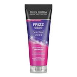 John Frieda Frizz Ease Brazilian Sleek Frizz Immunity Shampoo 250ml, Moisturising Shampoo for Dry, Frizzy Hair