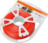 STIHL Premium Square Trimmer Line, 2.7mm x 65m, Orange Nylon Wire 0000 930 2643