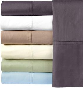 King, Ivory : Royal Hotel Silky Soft Bamboo King Cotton Sheet Set - Ivory