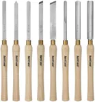 HURRICANE 8pc Wood Lathe Chisel Set