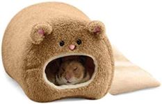 Petall Rat Hamster Warm Bed House Cusion Fleece Hut Hanging Hammock Cute Toy Nest for Mini Small Animal Mice,Sugar Glider,Chinchilla,Dwraf Hamster