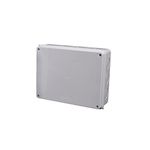 IP65 ABS Waterproof Junction Box, 300x250x120mm Waterproof Dustproof Outdoor Project Box Cable Connection Protective Enclosure, White, 1 Pcs