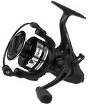 DAM Quick 1 FS, Fishing Reel, Spinning Reels,High- Speed Fishing Reel with Smooth Drag System for Ultimate Performance, Unisex, Black, 5000