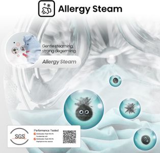 Hisense 10kg Washer Dryer – White, Freestanding Laundry Appliance