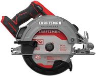 CRAFTSMAN V20 Cordless Circular Saw, 7-1/4 inch, Bare Tool Only (CMCS550B)