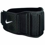 Nike Unisex Black Structured Training Belt 3.0 (S)