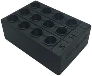 Designz3D 510 Cartridge and Pen Holder - 3 Column (Black), 1.4.1