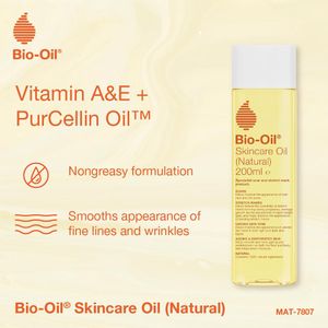 Bio Oil Body Skin Care Oil 200ml – Stretch Mark & Scar Moisturizer with Vitamin E & A