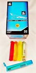 Buddies Translucent Pop Top Plastic Pre-roll Tubes | 118mm | Assorted Colours | 50pc