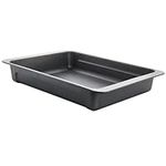 Store & Order Large Roasting Tin, Deep Non-Stick 38cm Roasting Tray, Nestable Bakeware for Easy Storage, Oven Roasting Trays for Meats, Vegetables, Baking Potatoes, Dishwasher Safe, Large Lipped Edge