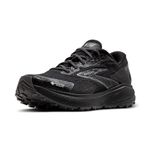 BROOKS Men's Divide 5 GTX Trail Running Shoe, Black/Alloy/Primer Grey, 9 UK