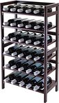 Winsome 6-Tier Silvi Wine Rack, 30-Bottle