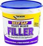 Everbuild Deep Gap Filler – Ready Mixed – Easy To Use – Non-Shrink – Quick Drying – Overpaintable – Light Grey – 1 Litre