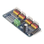 xcluma Pca9685 16 Channel 12-Bit Pwm Servo Motor Driver I2C Module UNO Pic