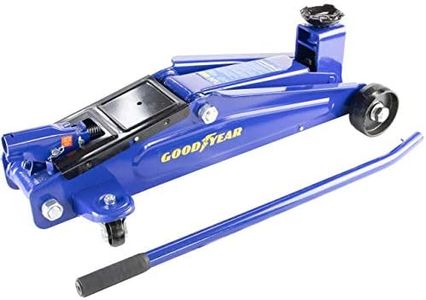 GOODYEAR 10640 Rangierwagenheber 3 Tonnen für SUVs und Geländewagen, Blau/Schwarz