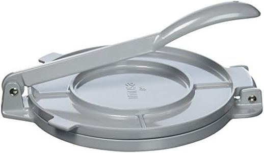 IMUSA USA Tortilla Press, 8 Inch, Silver