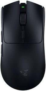 Razer Viper V3 HyperSpeed Wireless Esports Gaming Mouse: 82g Lightweight - Up to 280 Hr Battery - 30K DPI Optical Sensor - Gen-2 Mechanical Switches - 8 Programmable Controls - Black